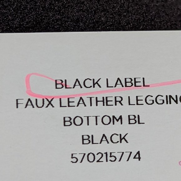 Chicos Black Label Faux-Leather Leggings - Picture 15 of 16